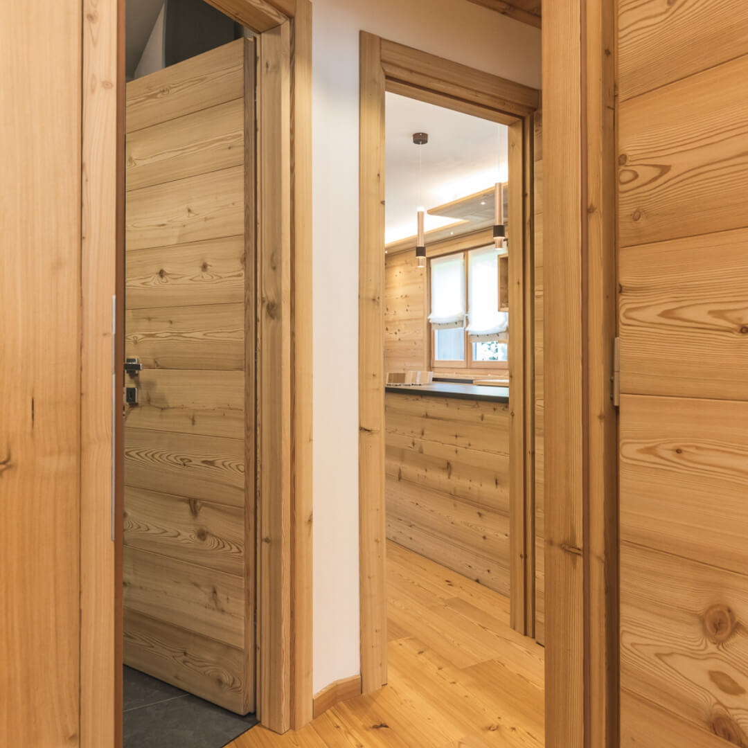 Legno di buona qualit&agrave; utilizzato per l'arredo