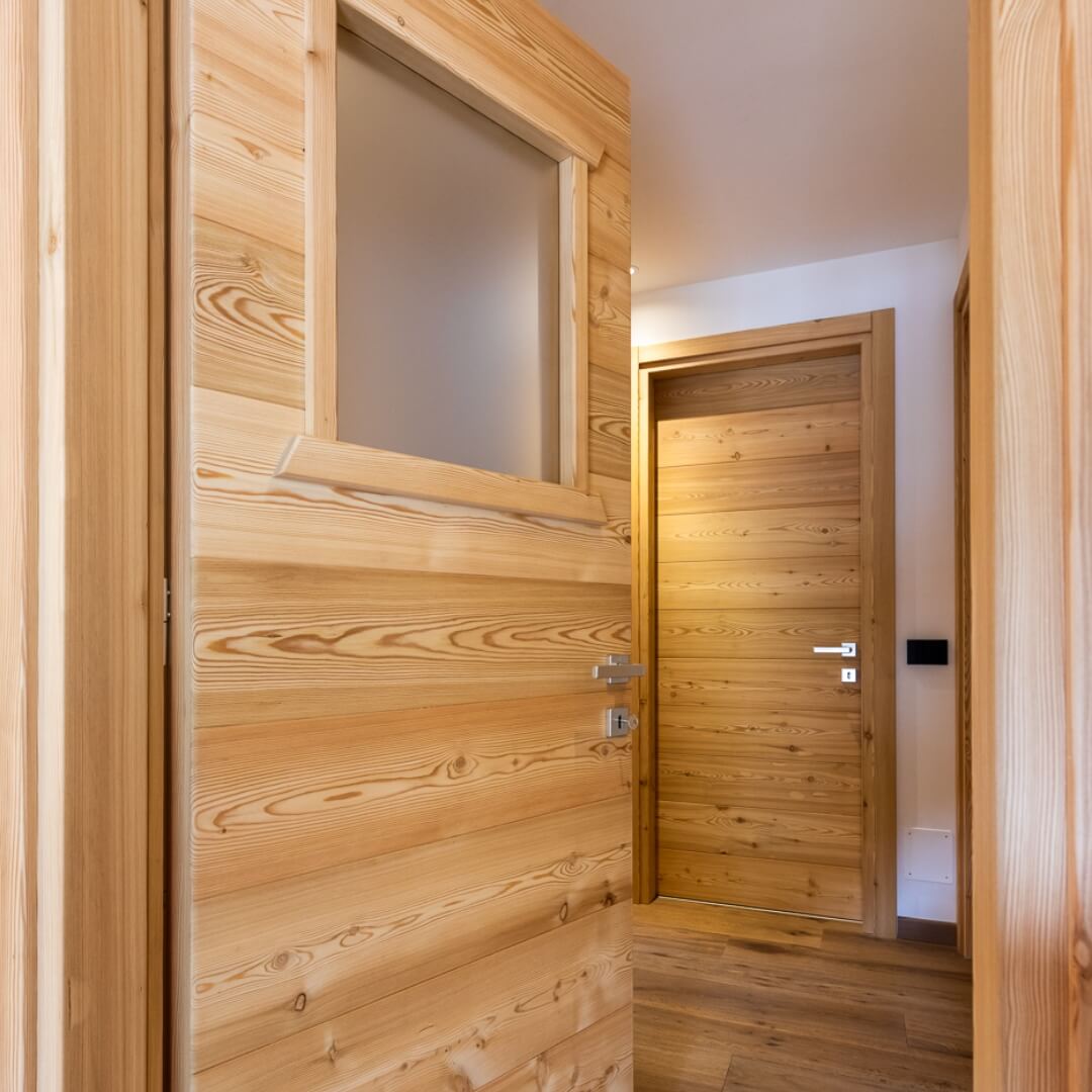 Porte interne e portoncino in legno su misura antisfondamento