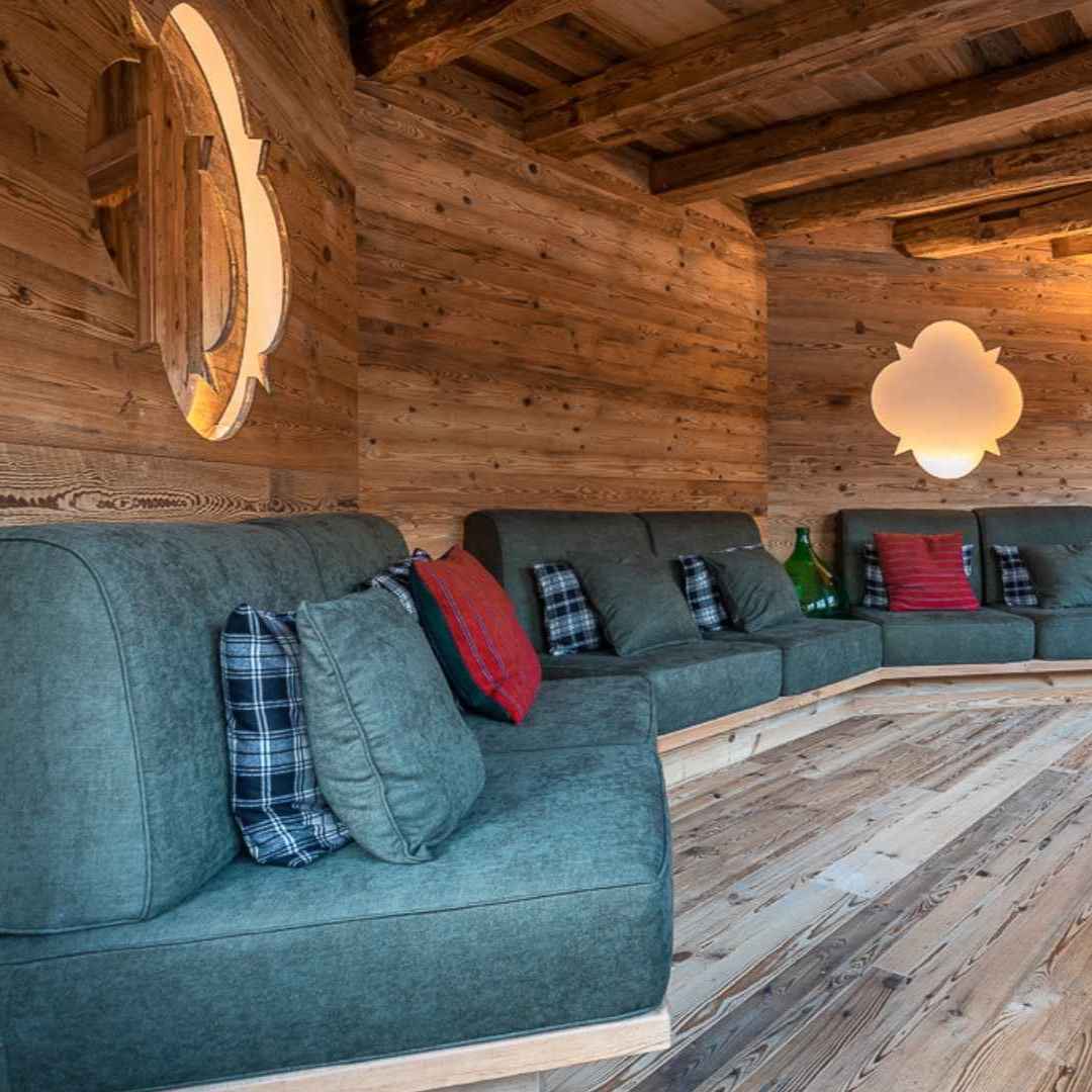 Soggiorno rustico di montagna